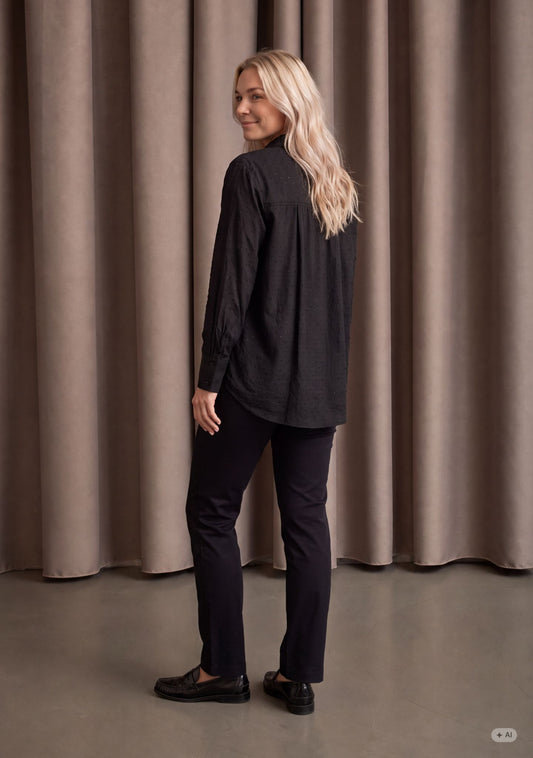 Isay Kate Shirt Black