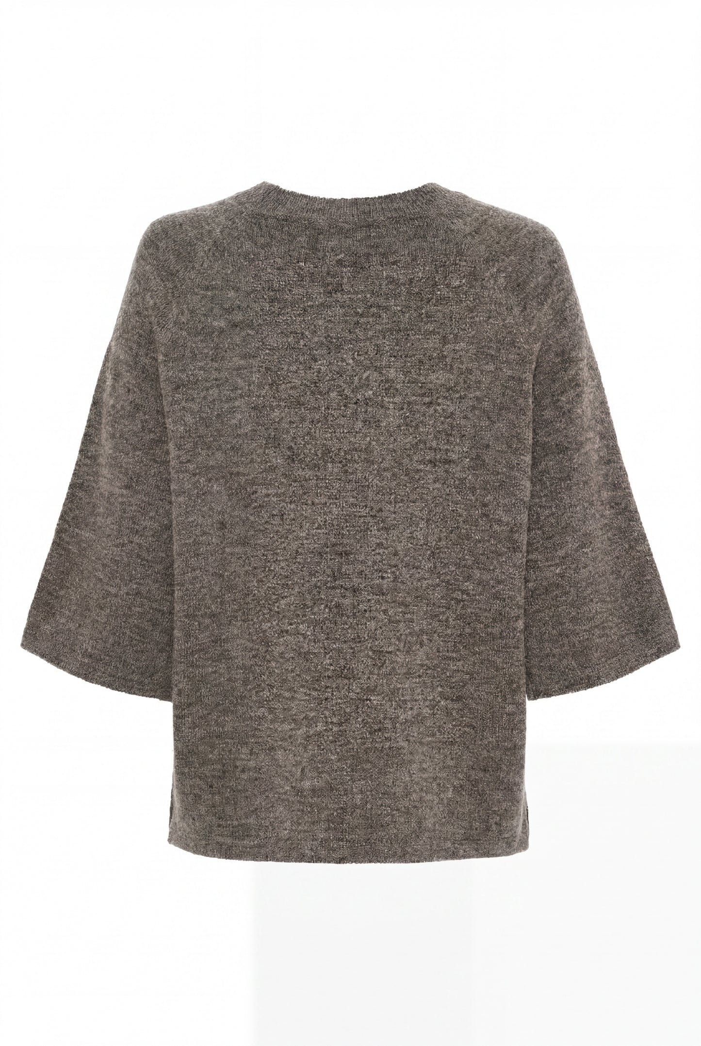 Isay Anna Short Sleeve Pullover - Taupe