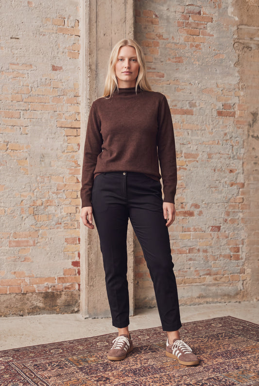 Isay Frigga A-Shape Pullover - Brun