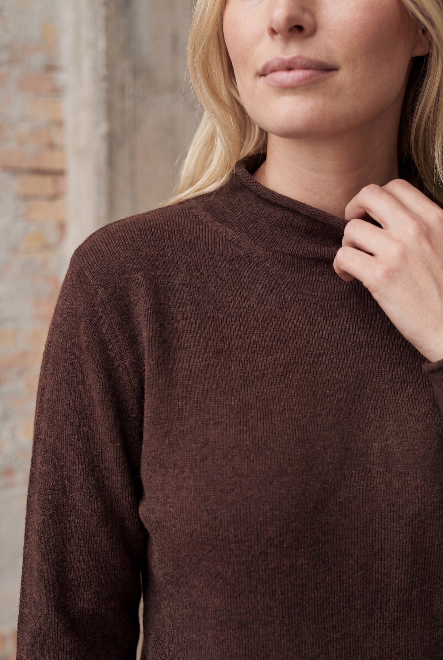 Isay Frigga A-Shape Pullover - Brun