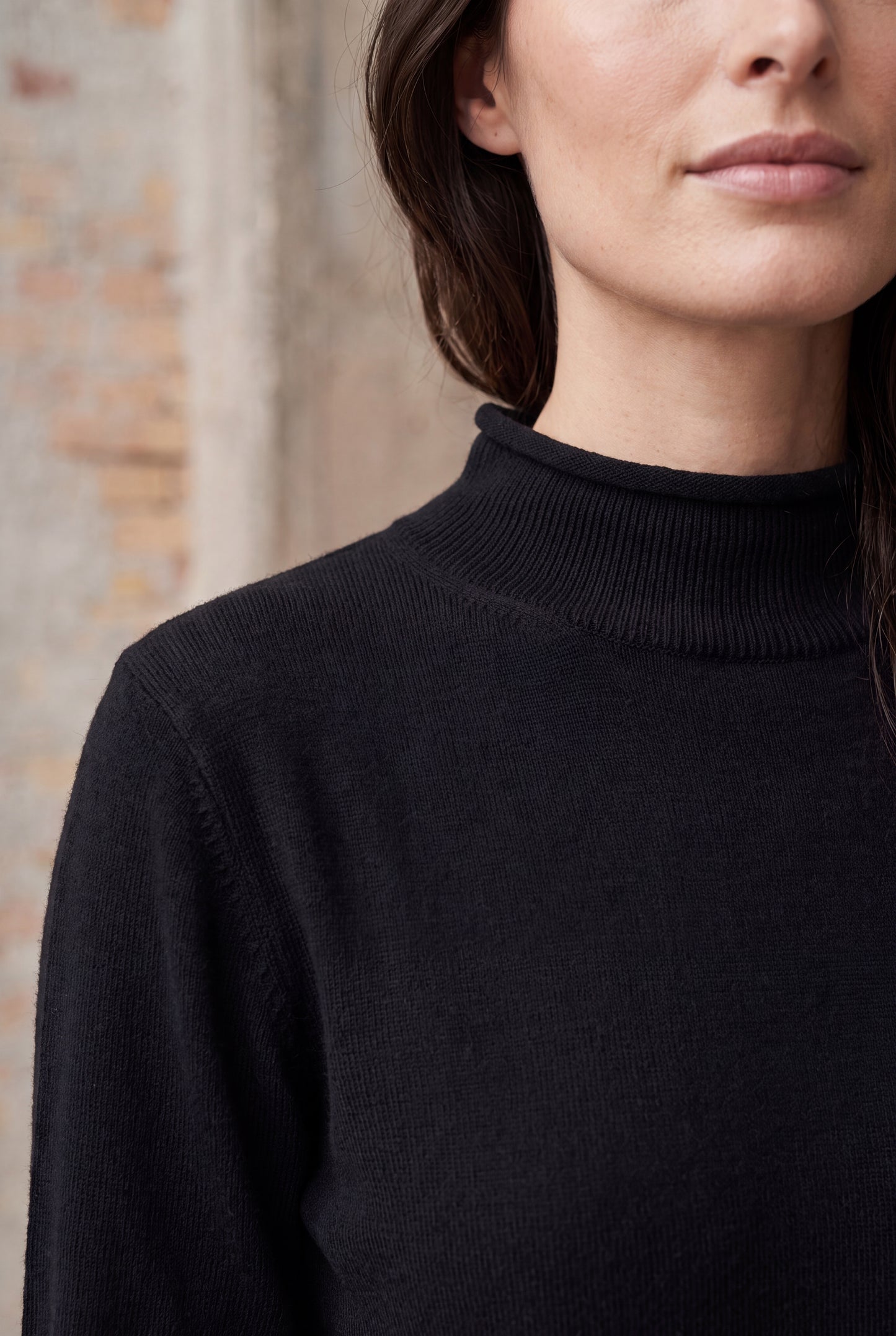 Isay Frigga A-Shape Pullover - Sort
