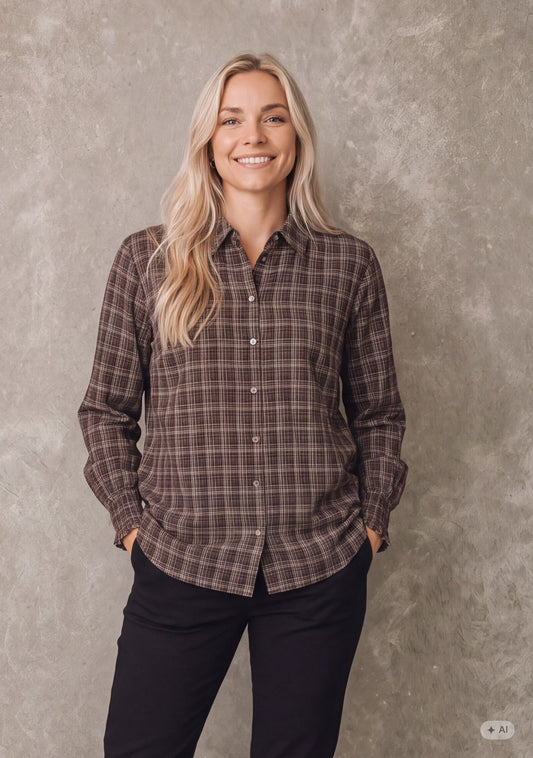 Isay Olivia Shirt Check