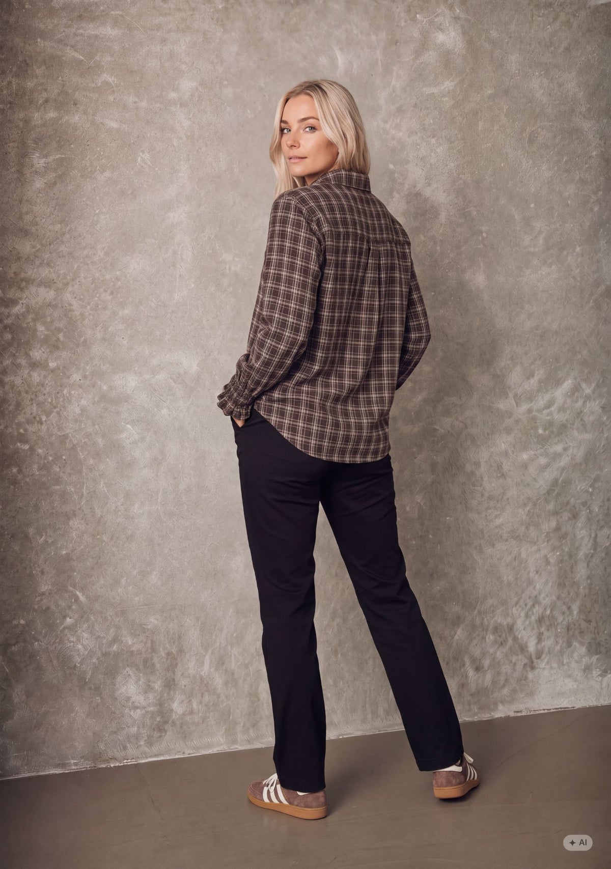 Isay Olivia Shirt Check