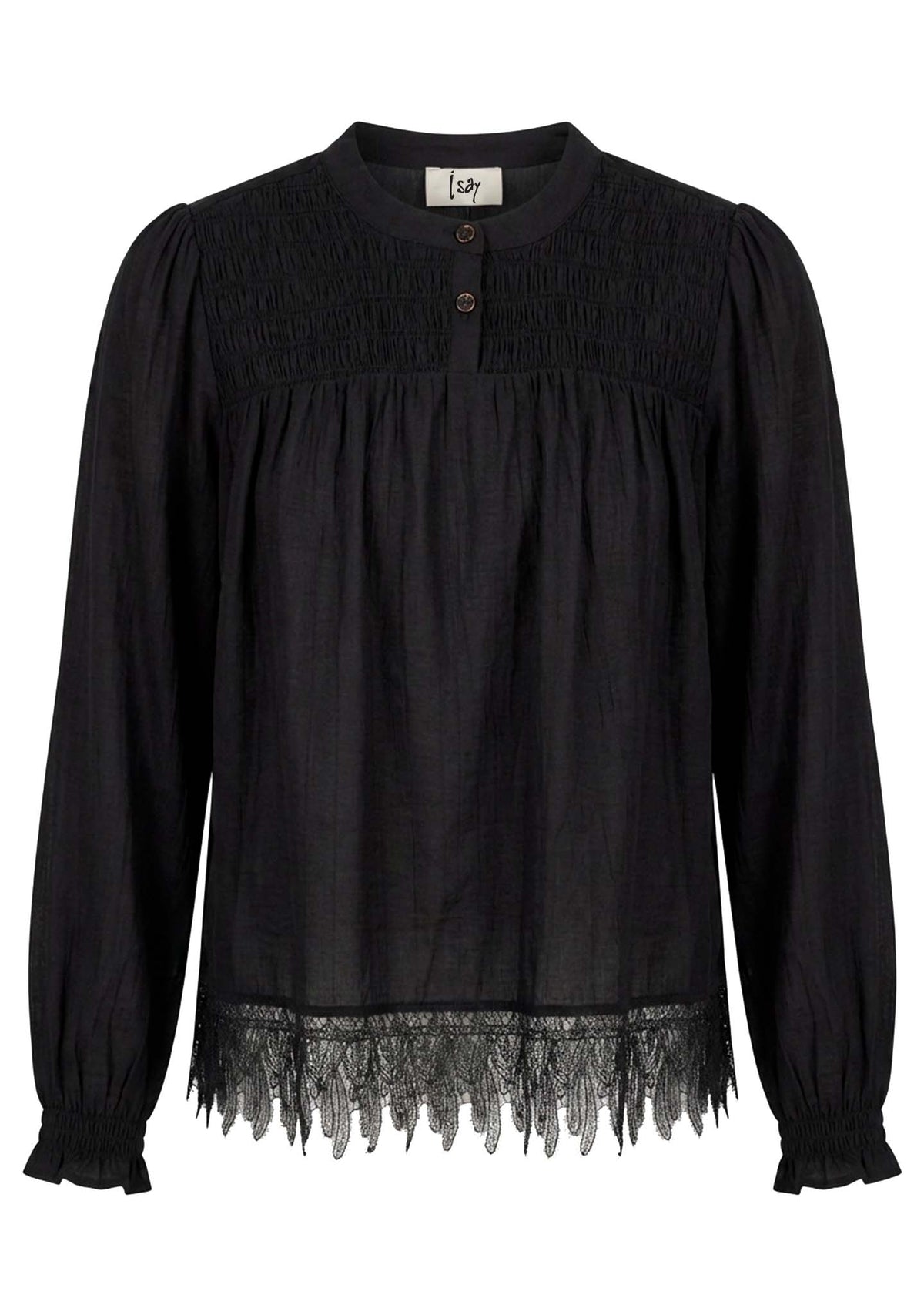 Isay Opal Bluse - Sort