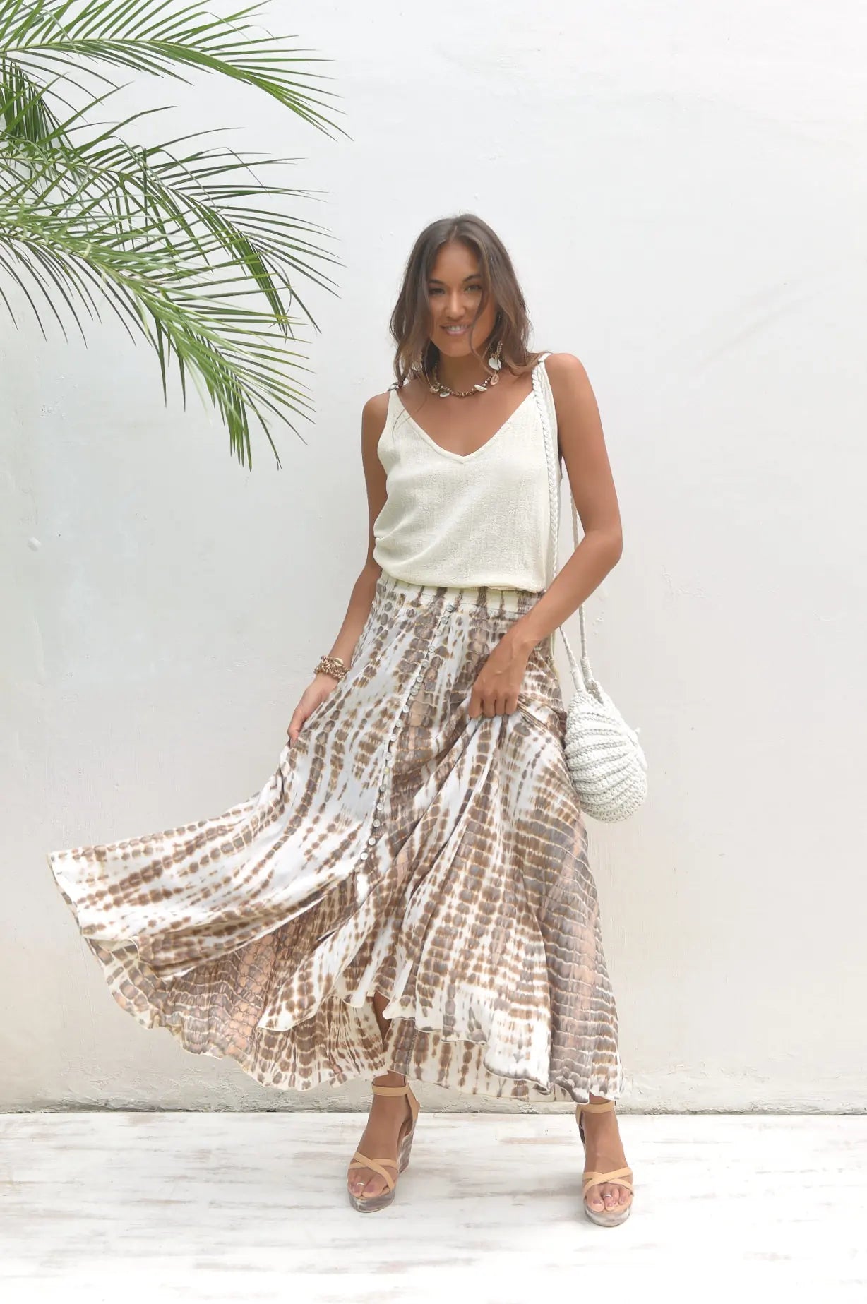 Hot Lava Skirt Sammy Moonstone Earth