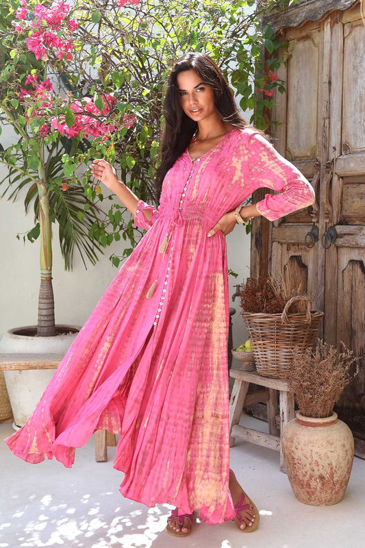 Hot Lava Mila Moonstone Kjole Hot Pink