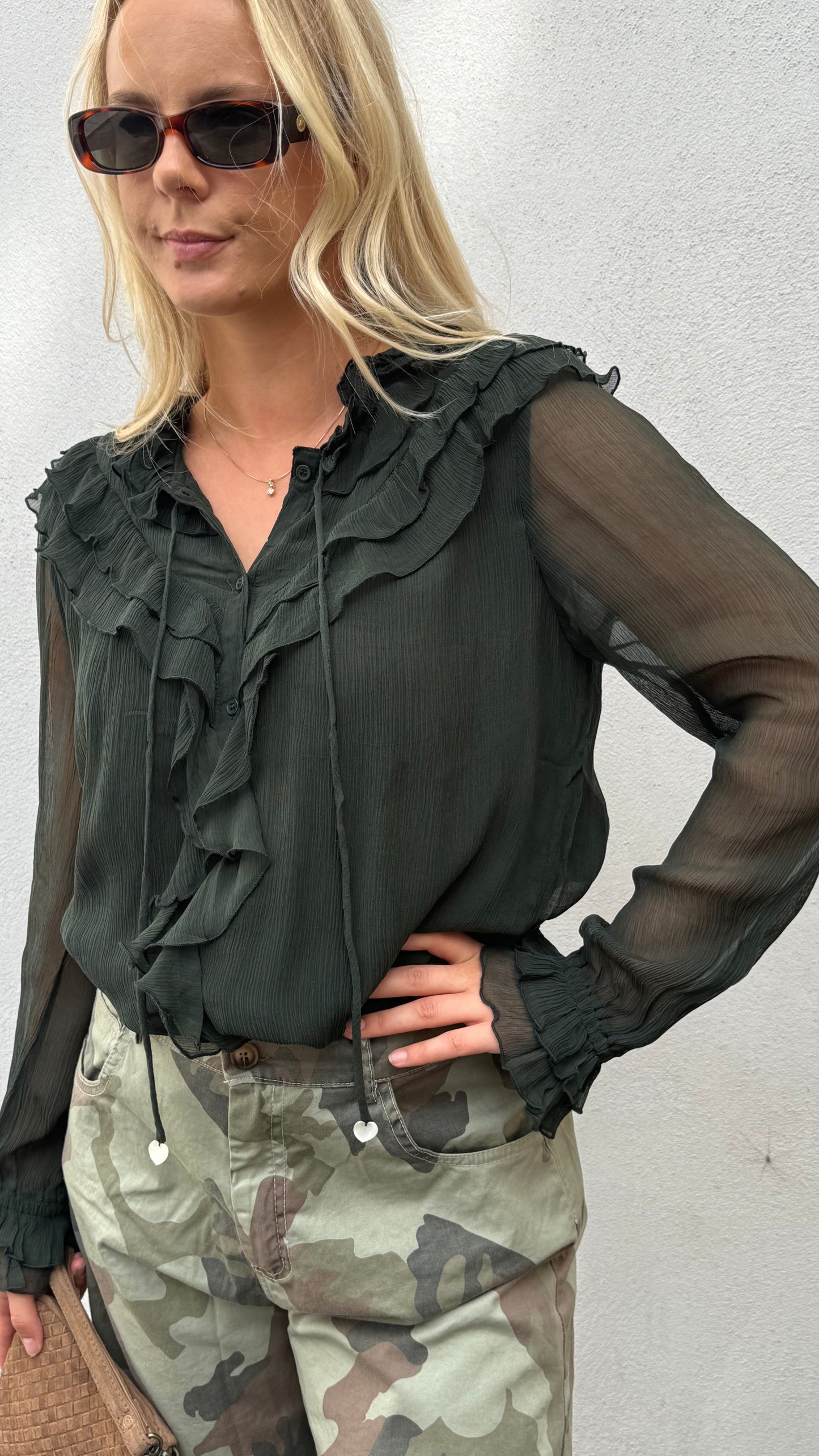 Moliin Felantix Bluse Grønn