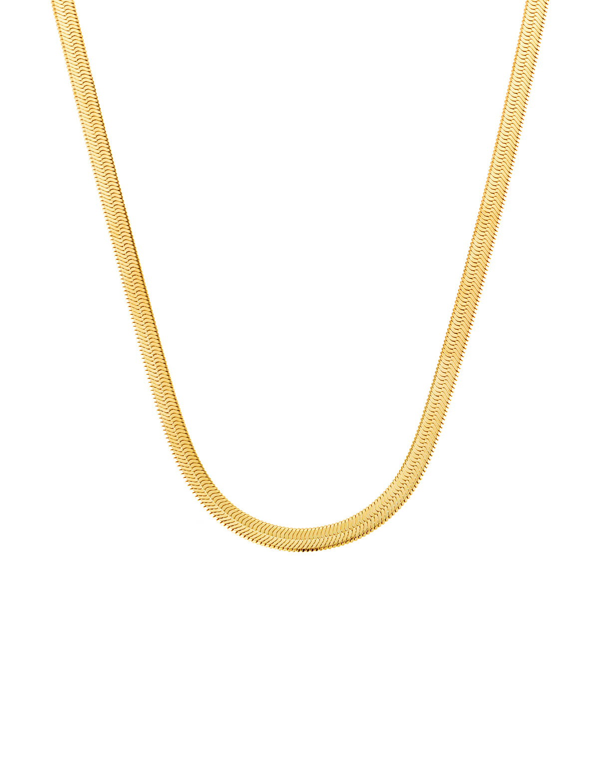 ByJolima Angeline large necklace gold
