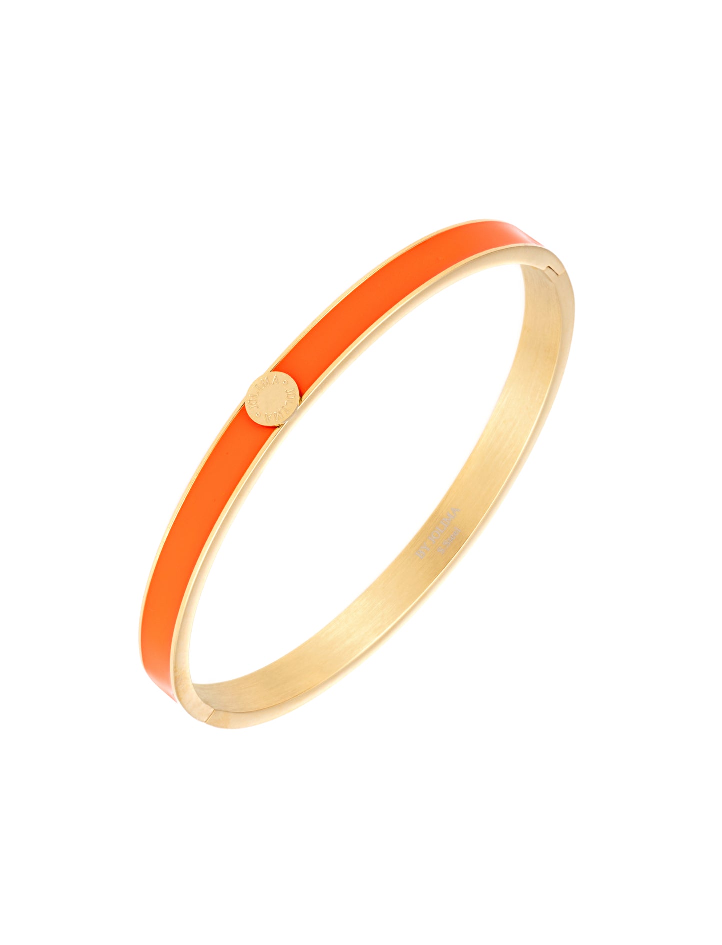 ByJolima Palermo Bangle Orange Gold