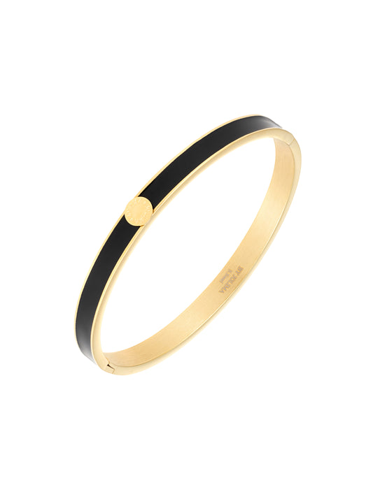ByJolima Palermo Bangle Black Gold