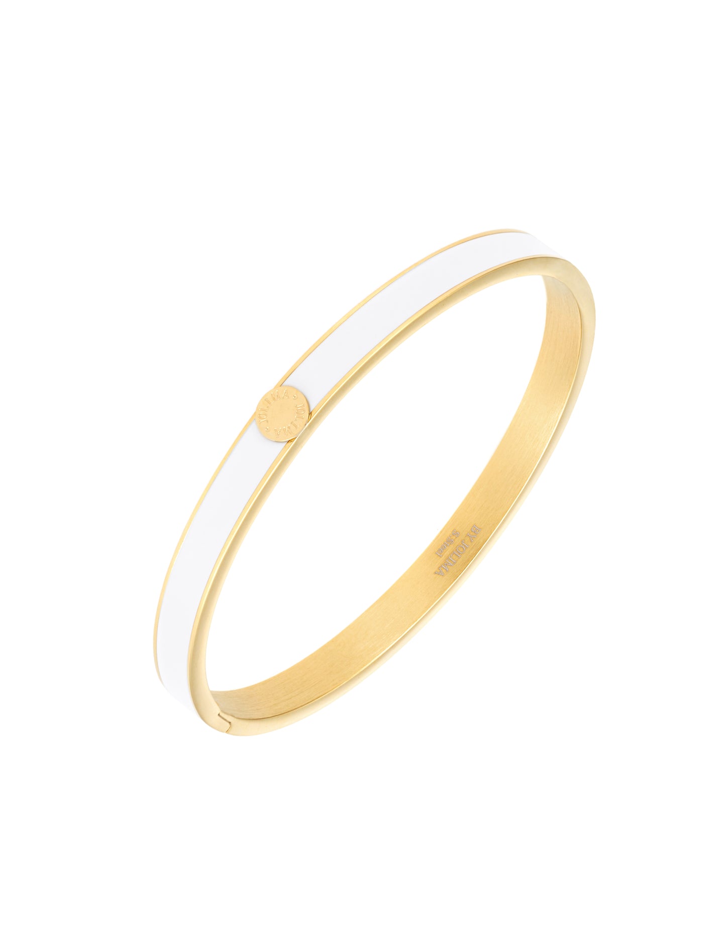ByJolima Palermo Bangle White Gold
