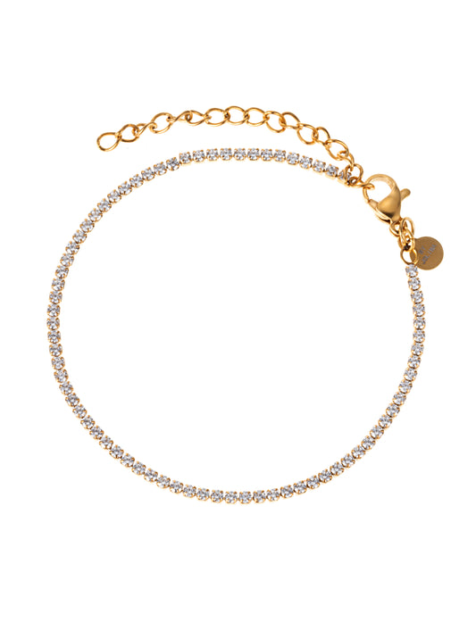 ByJolima Cloé Tennisbracelet Gold