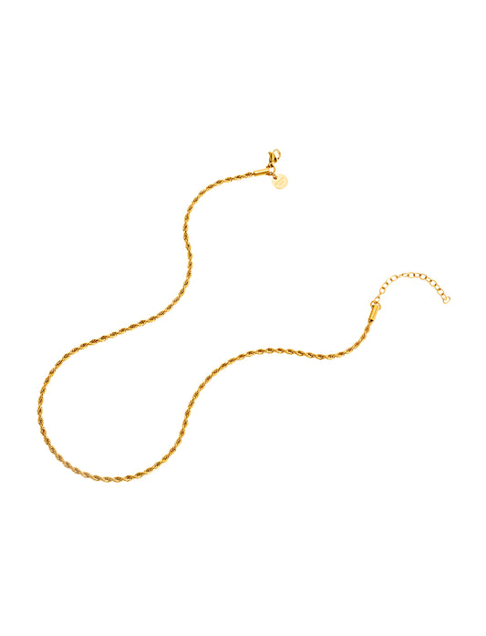 ByJolima Rope Necklace Gold