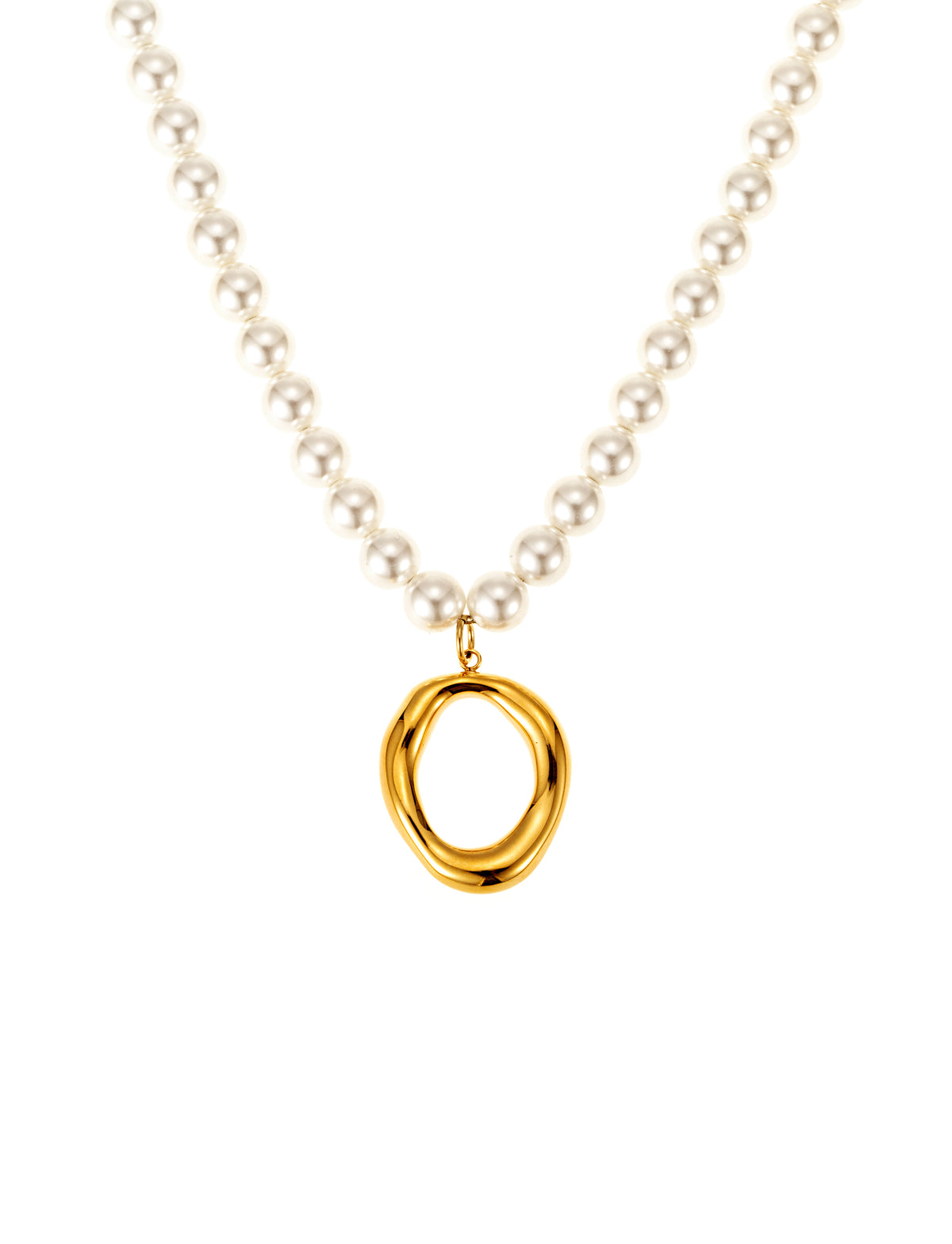 ByJolima Halo Pearl Necklace