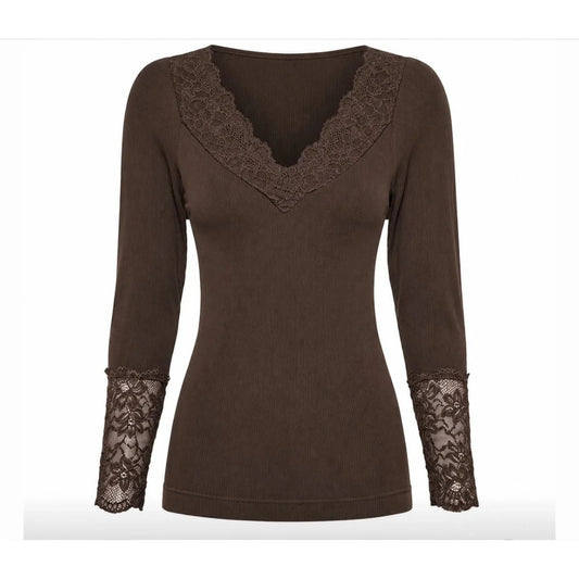 Tim & Simonsen Bele Blonde Genser - Brun