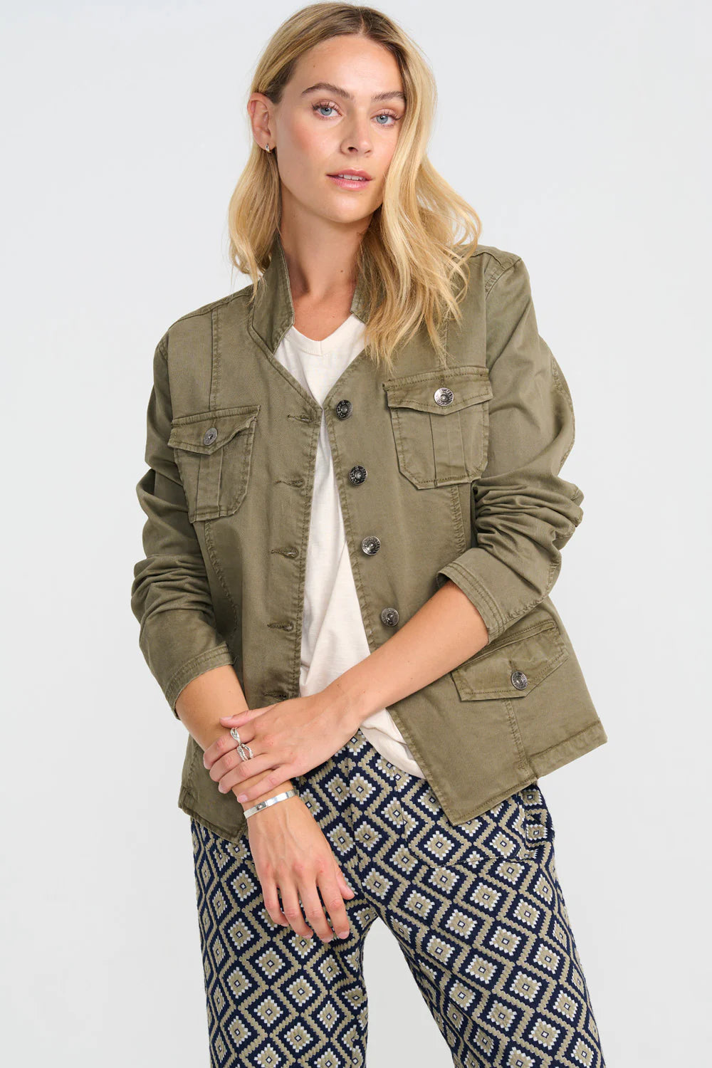 Costamani Coss Solid Jakke - Army