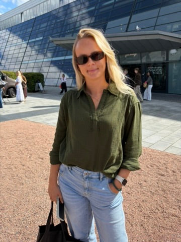 Moliin Alberte Bluse Grønn