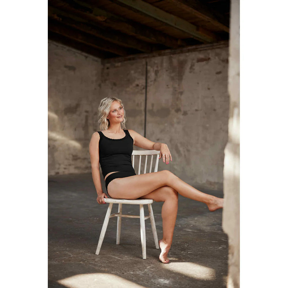 Tim & Simonsen Frida Rib Topp - Flere farger