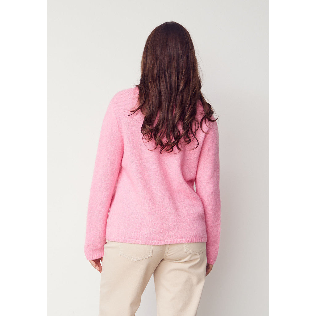 Isay Anna Classic Cardigan (57792) Fresh Pink