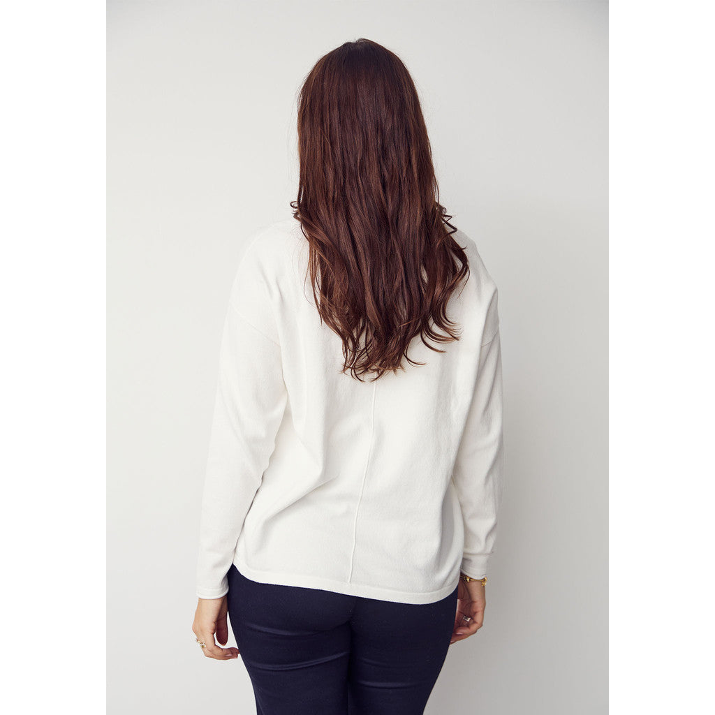 Isay Frigga Knit Pullover (56368) Broken white
