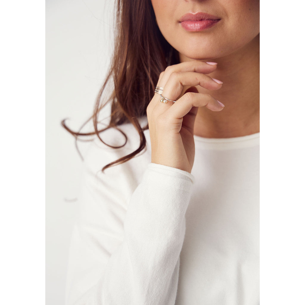 Isay Frigga Knit Pullover (56368) Broken white