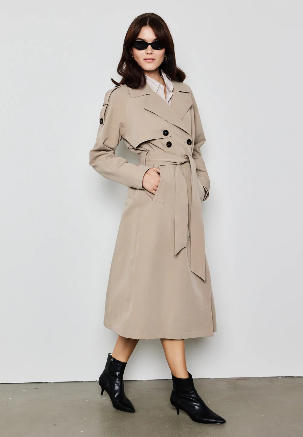 Notyz Rain Trenshcoat (40495) - Sand