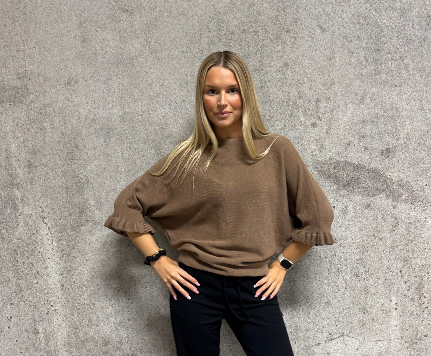 Jörlevik Of Sweden Malva Poncho Genser Black