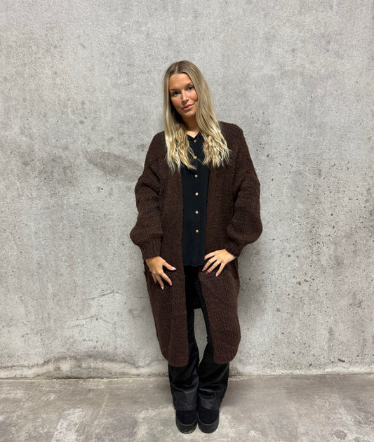 Jörlevik Of Sweden Lova Strikket Lang Jakke Flere Farger