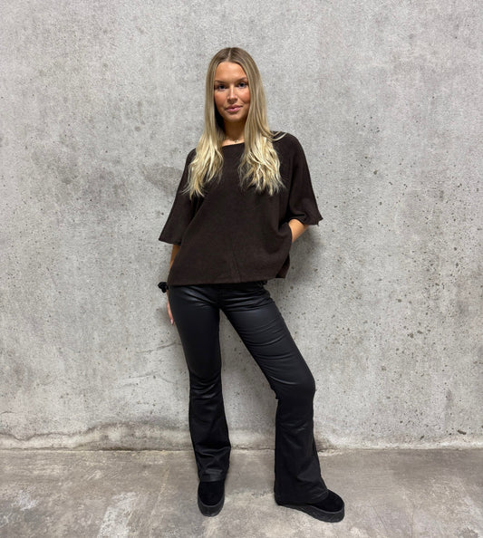 Jörlevik Of Sweden "skinnbukse" flared black