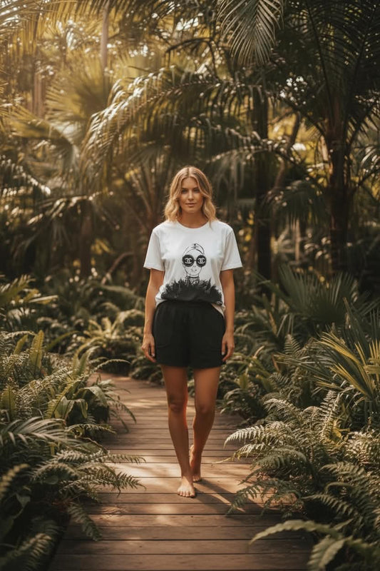 SixtyDays Chanel T Shirt White