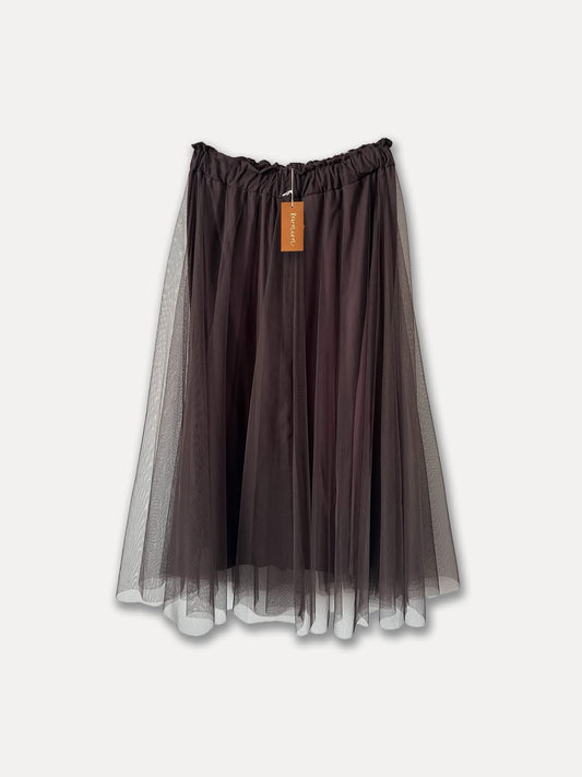 Reunion Tyllskjørt - Brown