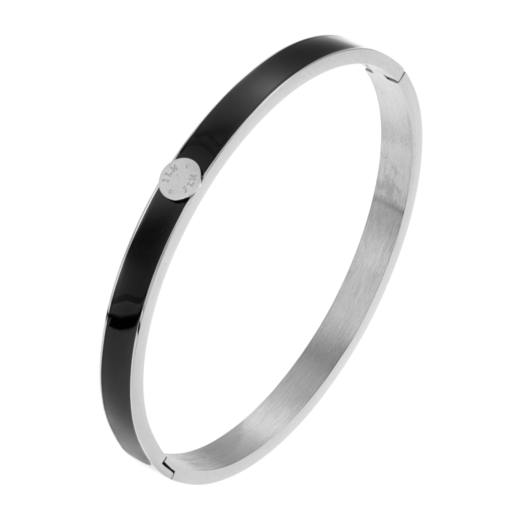 ByJolima Palermo Bangle Black Silver – produktbilde 4