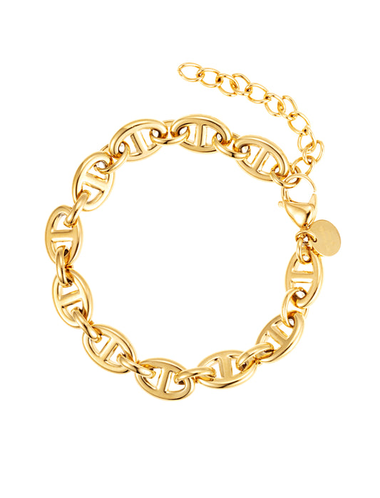 ByJolima Celine Chain Bracelet Gold