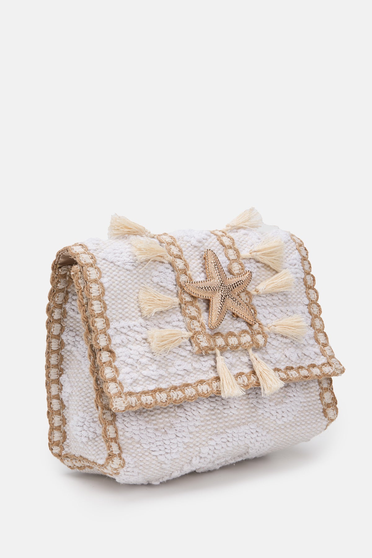 Sorena Summer Kilim Bag Hvit