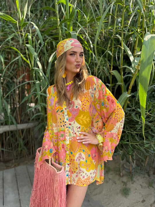 Valery Vain Stella Shirt Limoncello