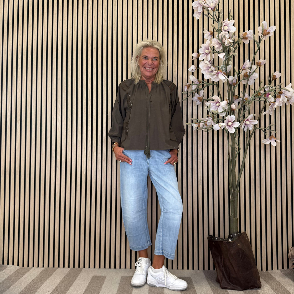 Cabana Living Tekla Bluse – bluse fra Cabana Living hos Den Lille Sorte
