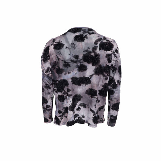 Black Colour Ilma Mesh Bluse