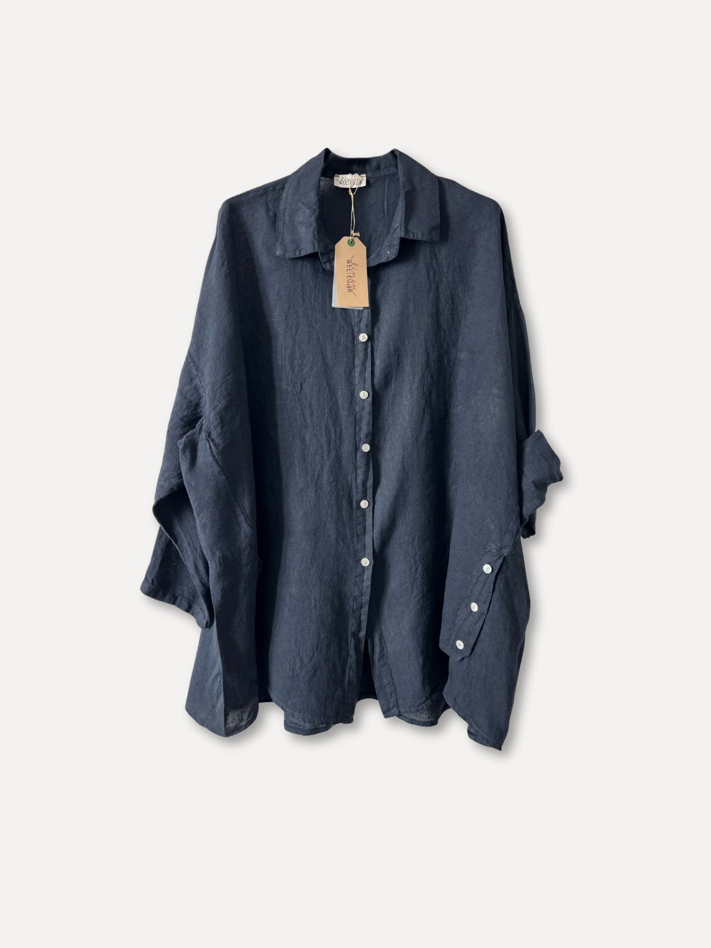 Reunion Lovely - Lin Skjorte  Navy