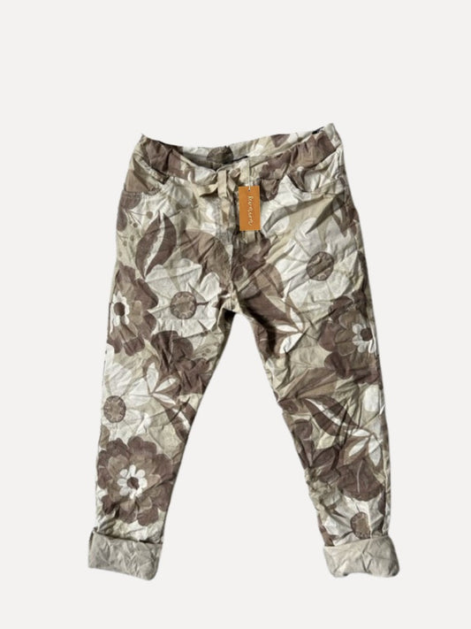 Box-Golden -Flower Beige