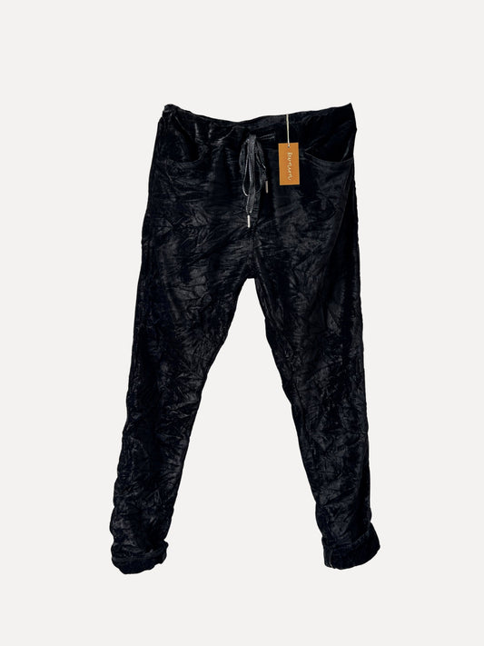 Reunion Box Pant Velvet Black