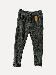 Reunion Box Pant Velvet Forest Green