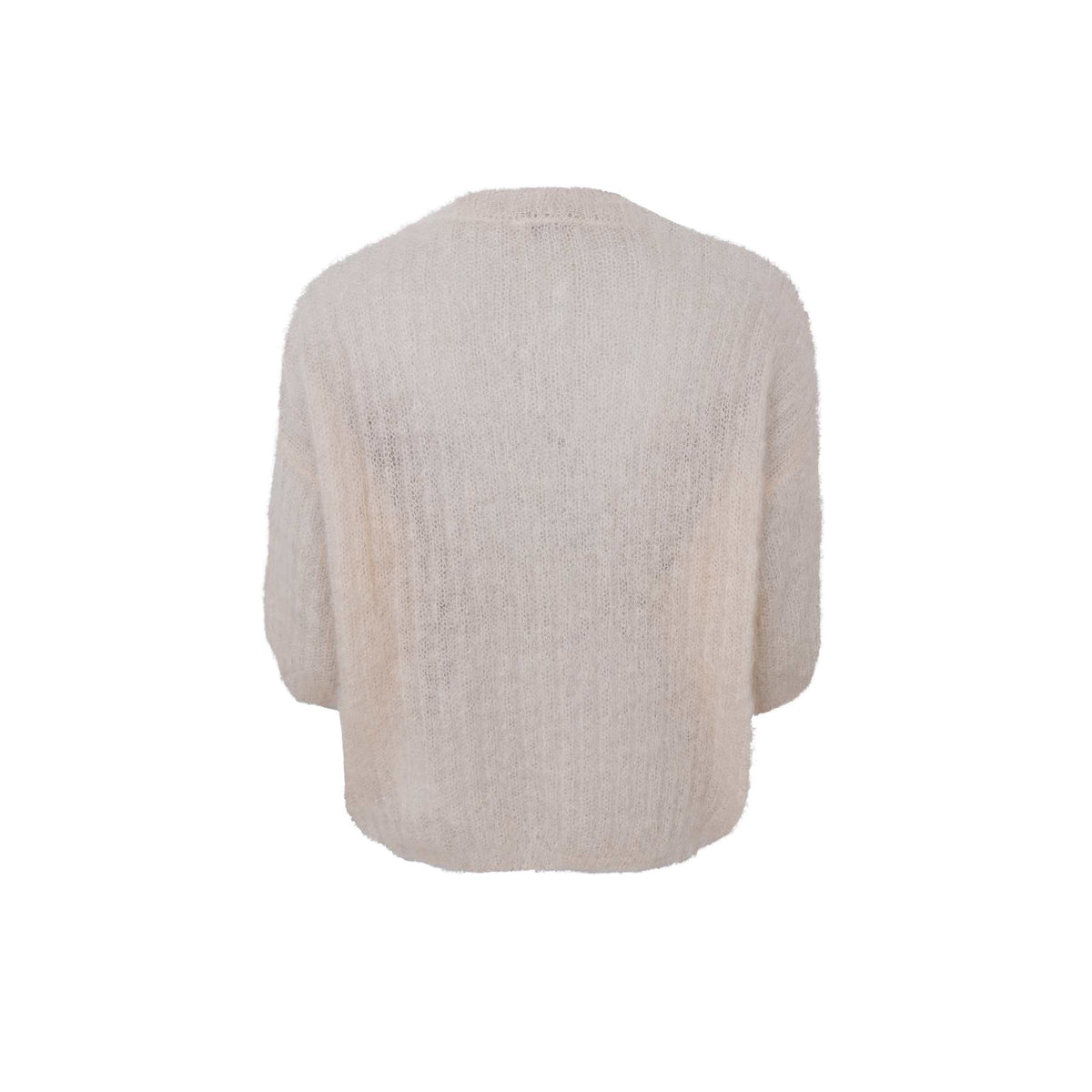 Black Colour Bjoerk S/S Jumper Latte