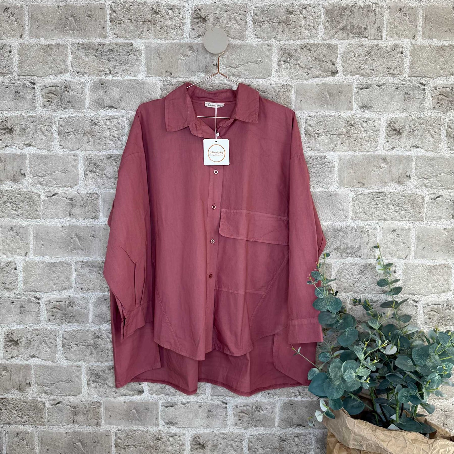 Tokyo oversize Skjorte 10356 - Flere farger