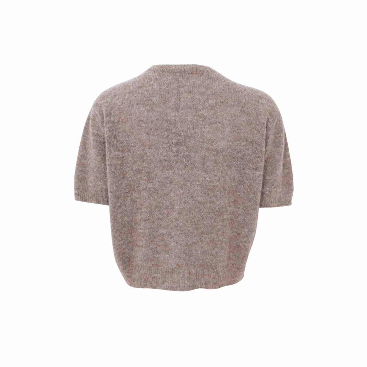 Black Colour Dell SS Cardigan Taupe