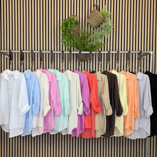 Black Colour Caimi 20624 Skjorte