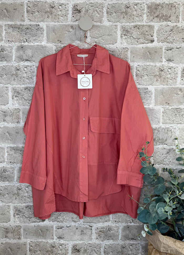 Tokyo oversize Skjorte 10356 - Flere farger