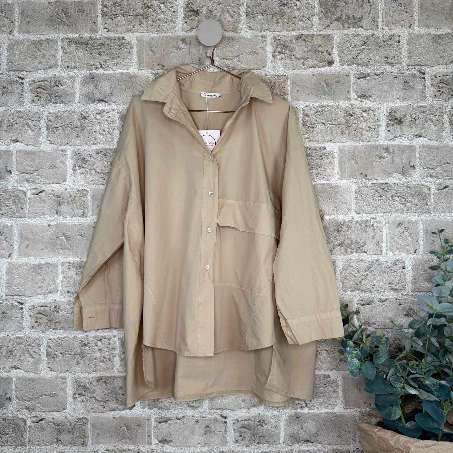 Tokyo oversize Skjorte 10356 - Flere farger