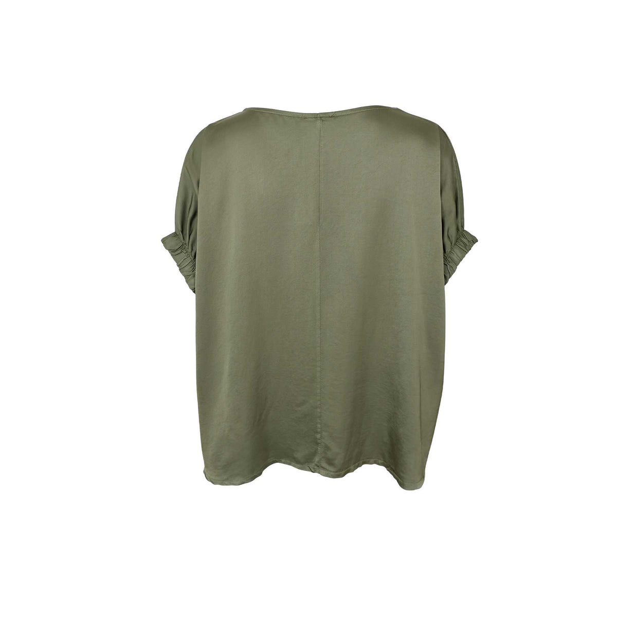 Black Colour Mabel Blouse Army