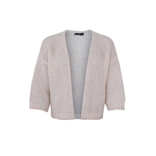 Black Colour Casey Cardigan Champagne