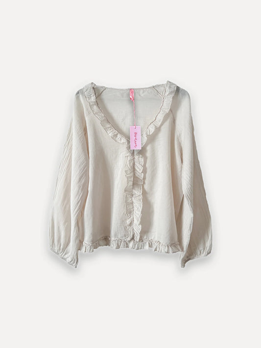 Reunion Princess Blouse Beige